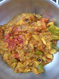 A picture of Mix sabzi.