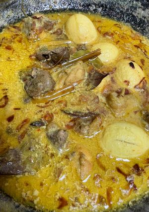 Foto resep Opor ayam bumbu kuning