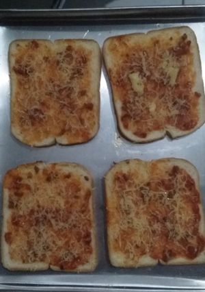 Foto resep Pizza Roti Tawar
