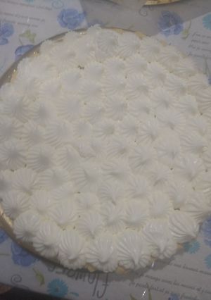 Una foto de Tarta de banana Split