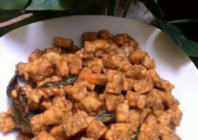 Cara bikin Orek tempe basah pedas manis Cara bikin Orek tempe basah pedas manis