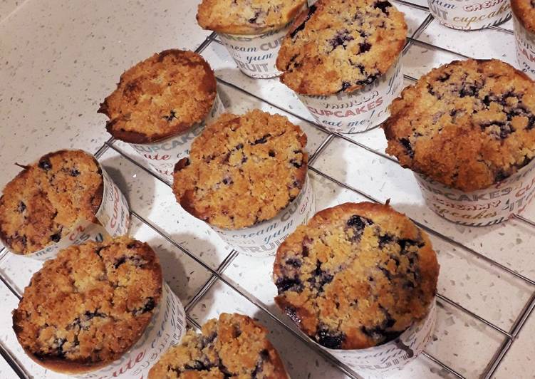 Bagaimana Menyiapkan Blueberry muffin, Menggugah Selera