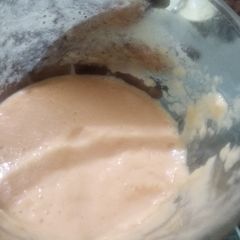 A picture of Melon, pawpaw smoothie.