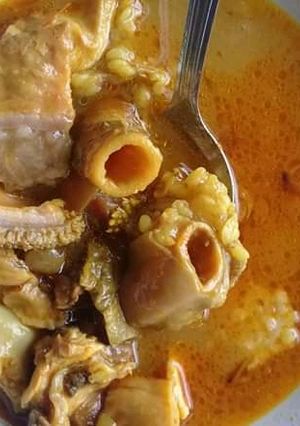 Foto resep Gulai jeroan sapi (babat)