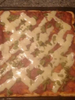 Una foto de Pizza sin gluten