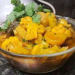 A picture of # Dec week2 Aloo govi ki subji.