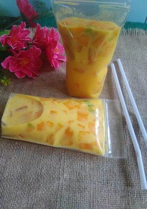 Foto resep Es Jelly Mangga