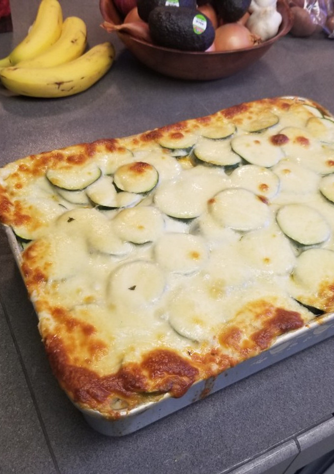 A picture of Squash Lasagna.