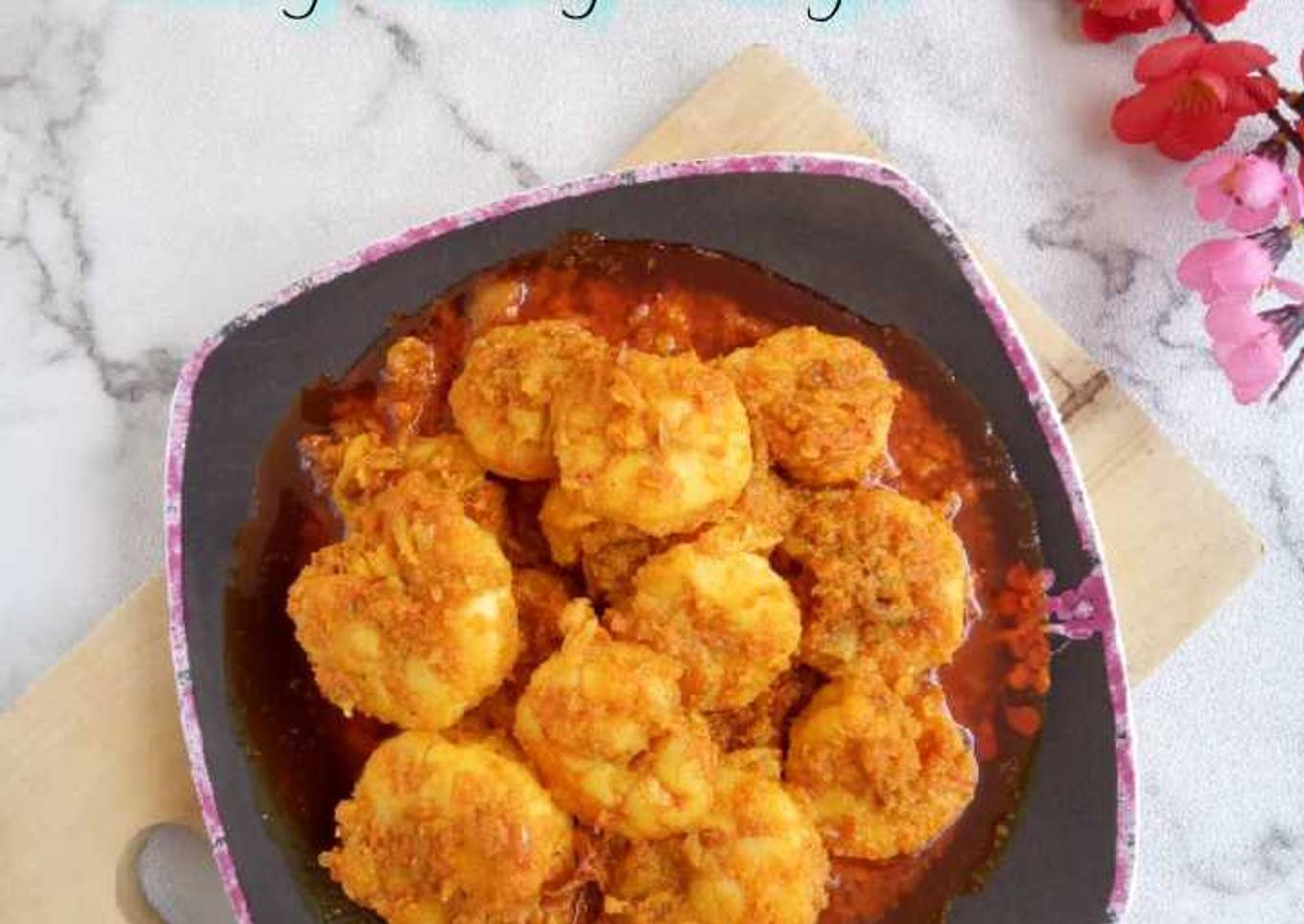 Oseng Udang Kunyit