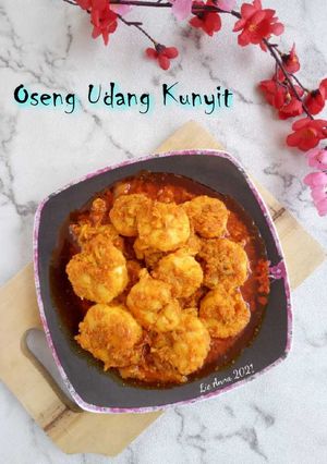 Foto resep Oseng Udang Kunyit