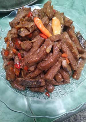 Foto resep Oseng menjes gombal