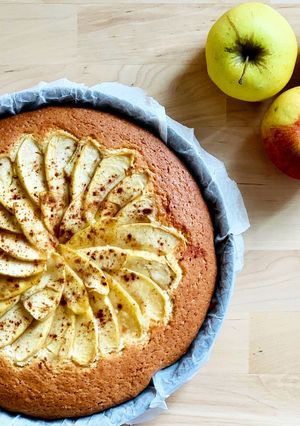 Une photo de Gâteaux aux pommes