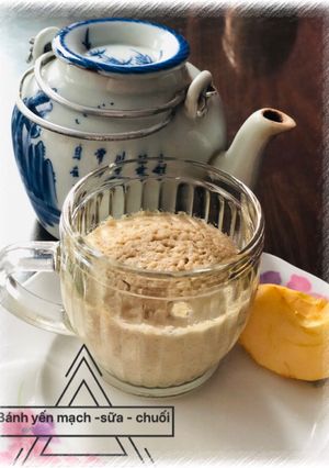 Hình của món Bánh chuối yến mạch.