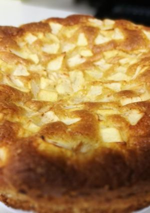 Una foto de Bizcocho de manzana