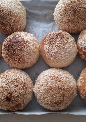 A picture of Pepper Buns (Hu Jiao Bing).