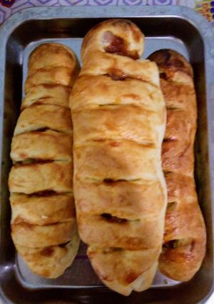 Foto resep Roti Sosis Keju