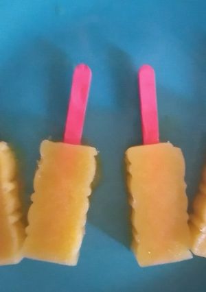 Una foto de Helado de mango