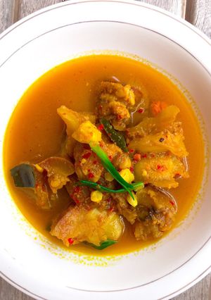 Foto resep Lontong Kikil Surabaya