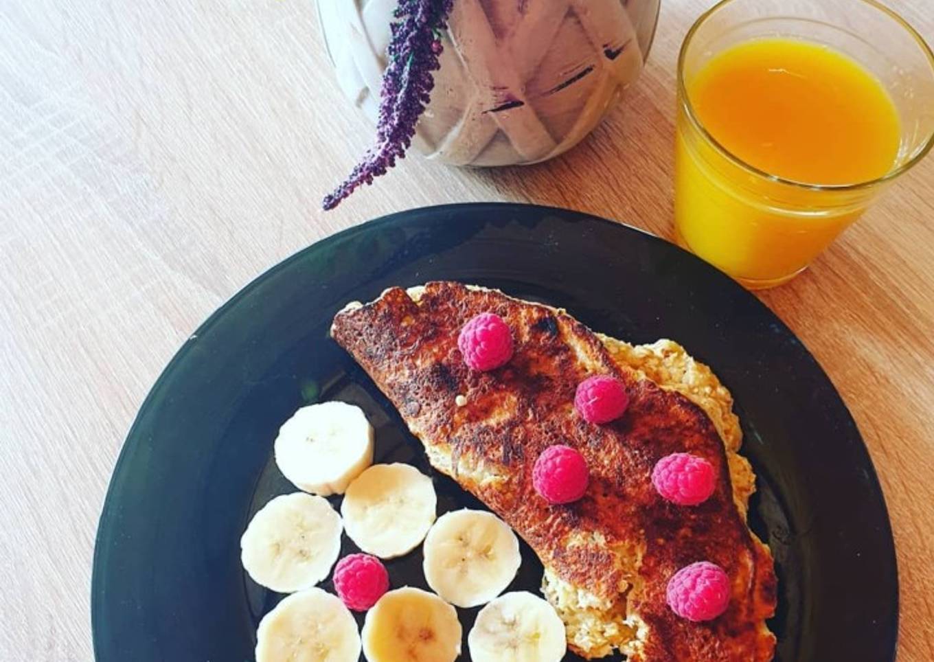 Crêpe bananes au deux ingrédients