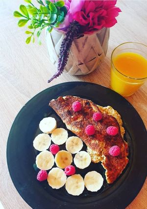 Une photo de Crêpe bananes au deux ingrédients