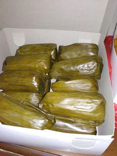 Foto resep Lontong isi kentang ayam