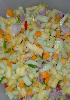Foto resep Acar buah Mentah segar