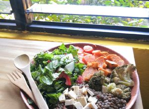 Una foto de Almuerzo saludable sin carne