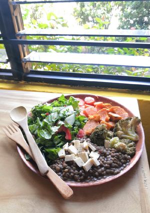 Una foto de Almuerzo saludable sin carne