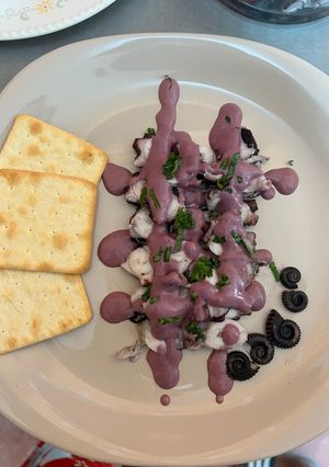 Una foto de Pulpo al olivo