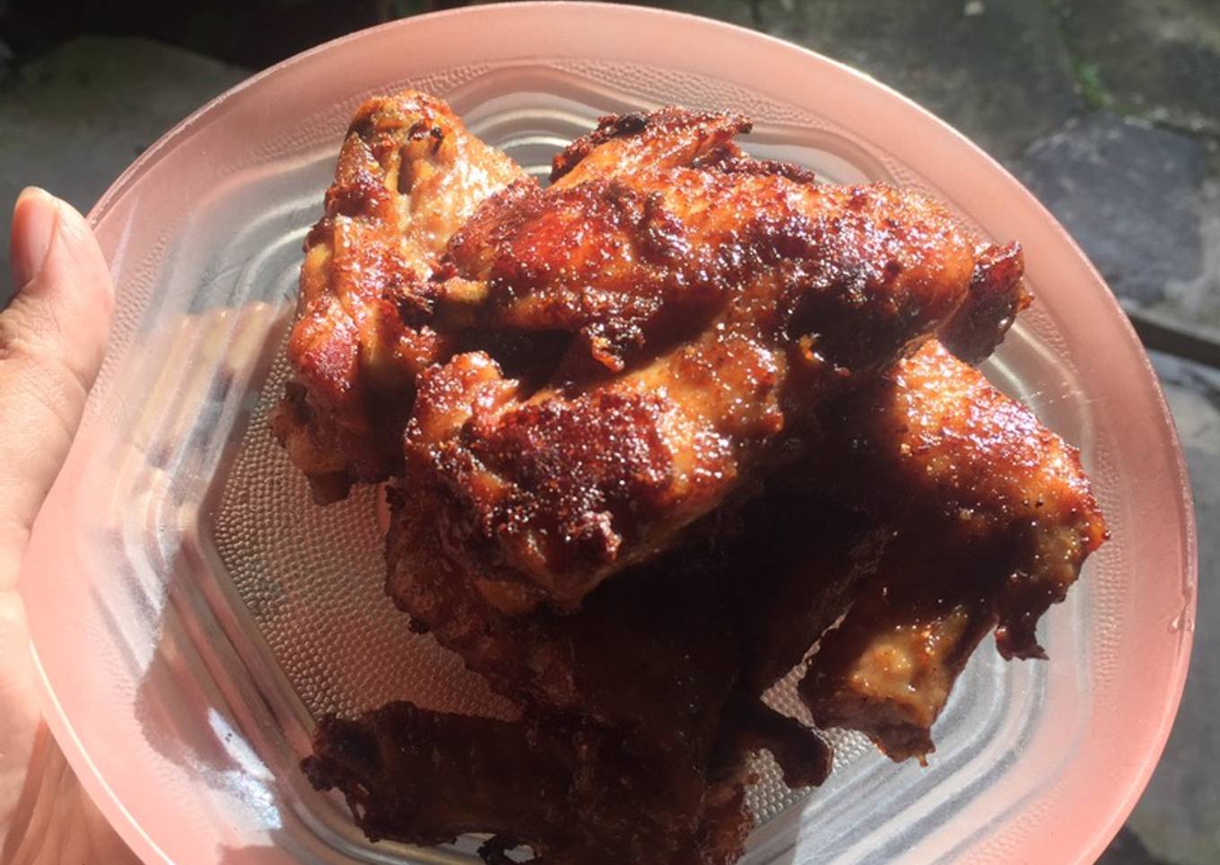 Ayam goreng belacan royco