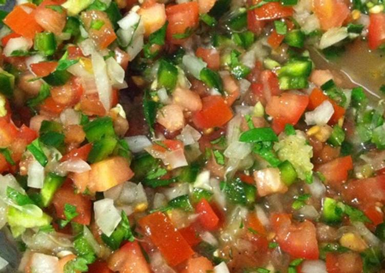 Simple Way to Prepare Speedy Salsa Bandera