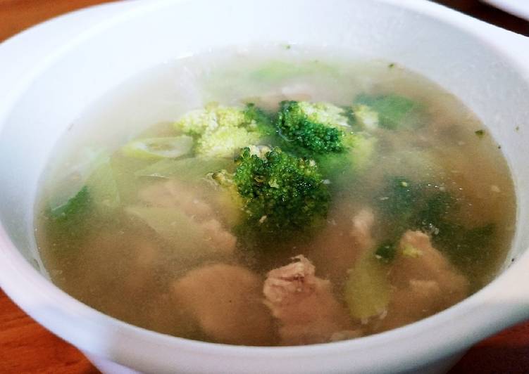 Cara Bikin Sup Daging Sapi (bisa untuk balita / toddler), Lezat