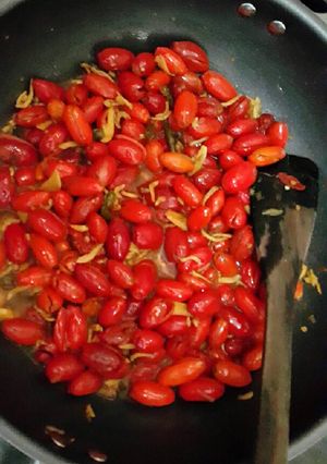 Foto resep Tumis teri kulit melinjo