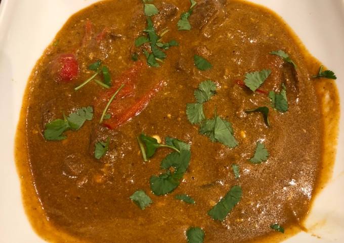 Simple Way to Make Homemade Lamb rogan josh - slow cooked