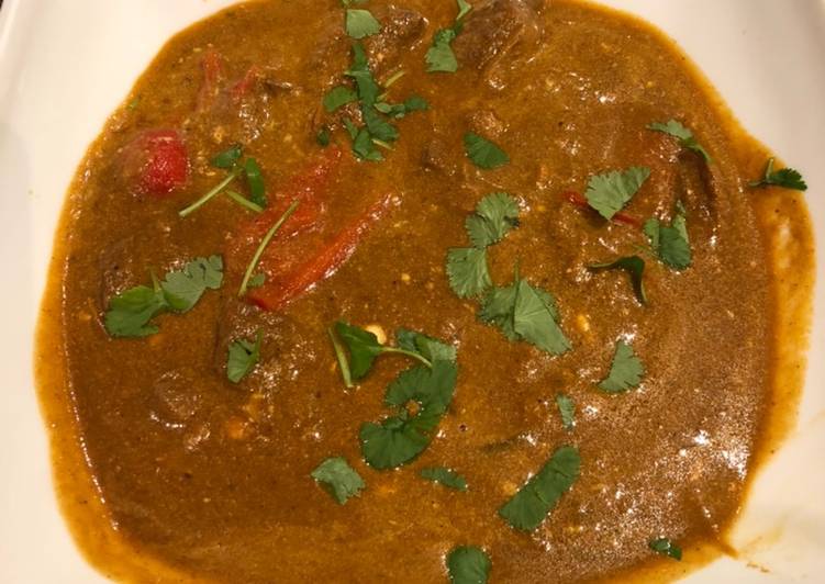 Step-by-Step Guide to Prepare Super Quick Homemade Lamb rogan josh - slow cooked