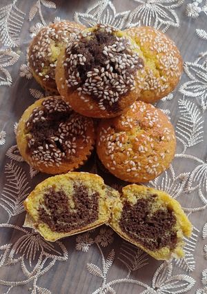 عکسی از دستور کیک یزدی دو رنگ