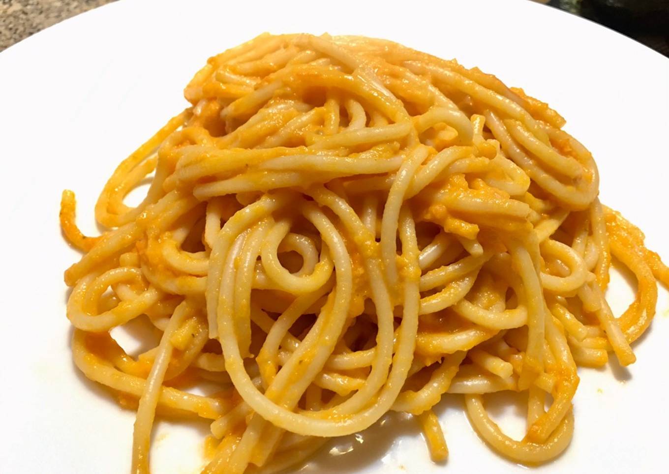 Spaghetti rojo