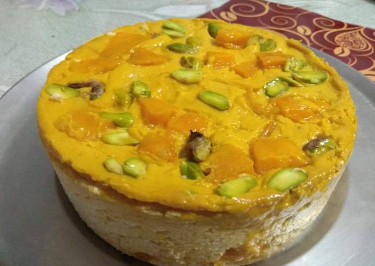 Simple Way to Make Any-night-of-the-week Baked mango sandesh