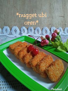 Foto resep *nugget ubi oren*