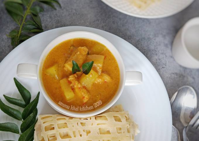 Roti Jala dan Kari ayam