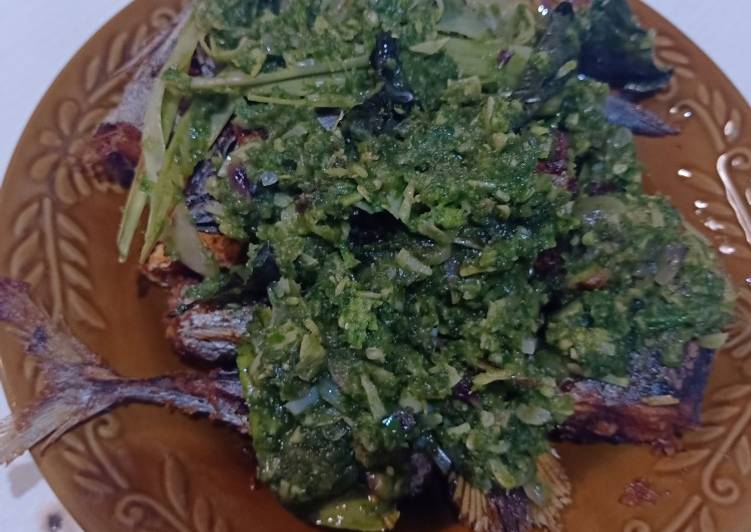 Resep Ikan tongkol goreng cabe hijau, Lezat Sekali