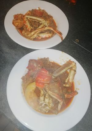 A picture of Crayfish Curry.