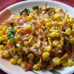 A picture of  Corn chat.