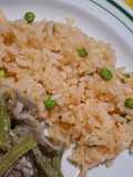 Mexican Red Rice with Peas