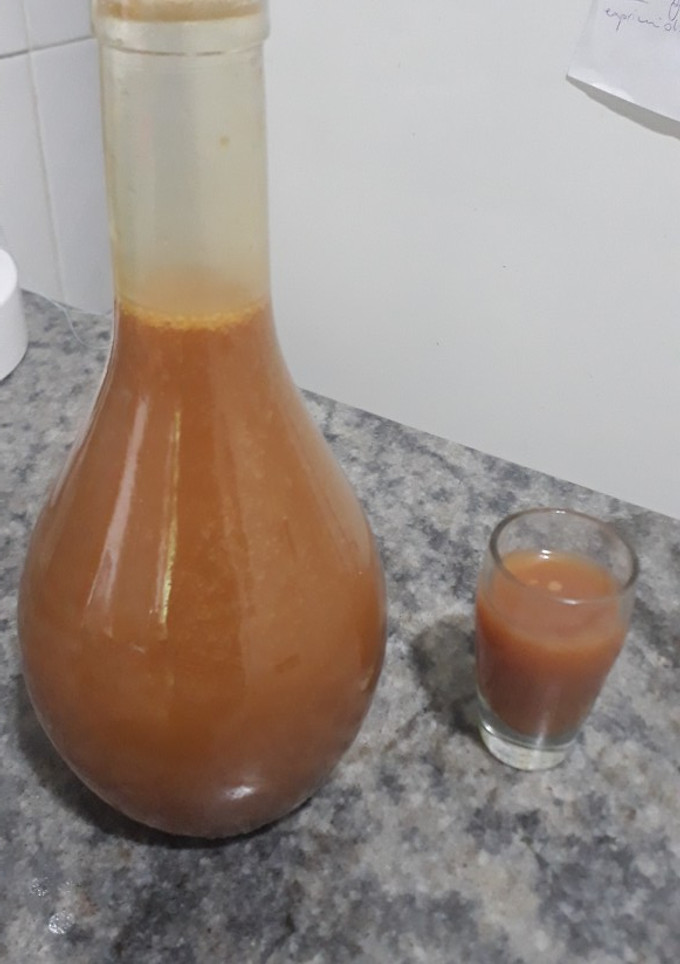 Una foto de Licor de dulce de leche casero