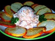 A picture of bagel with salmon