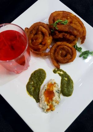 A picture of Potato  Jalebi.