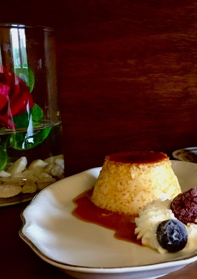 Una foto de Flan de huevo clásico