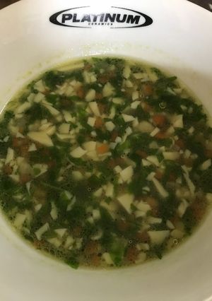 Foto resep Sayur bayam bening mpasi