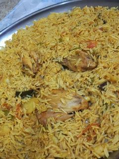 صورة لوصفة رز بالدجاج والخضار